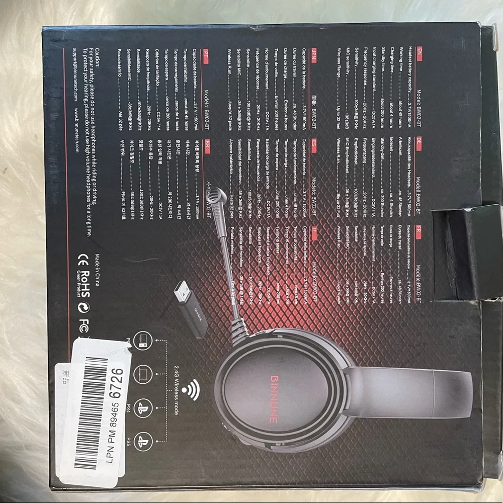 Binnune Gaming Headset